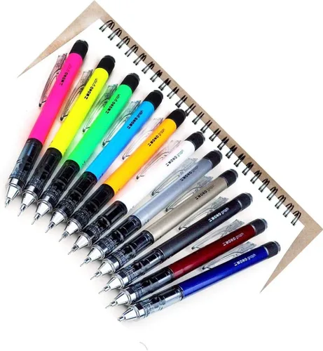 Vista 3 de Tombow Mono Graph Shaker - Portaminas (0.020 in, cuerpo negro (SH-MG11)