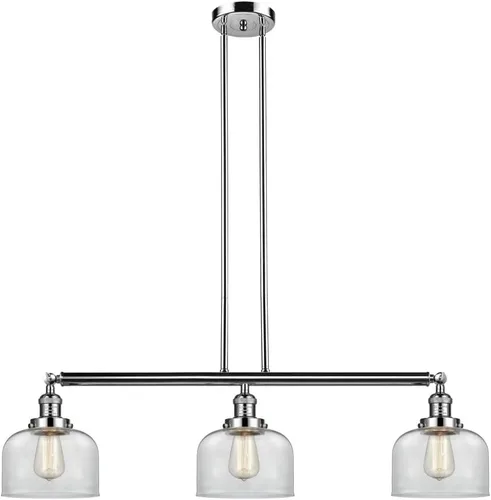 Vista 51 de Innovations 209-SN-HFS-82-SN-LED Colgante Isla LED de Franklin Restoration Collection 9.00 pulgadas Níquel