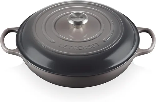 Vista 36 de Le Creuset Signature - Sartén de hierro fundido esmaltada con mango de hierro, 3,5 qt., alcachofa