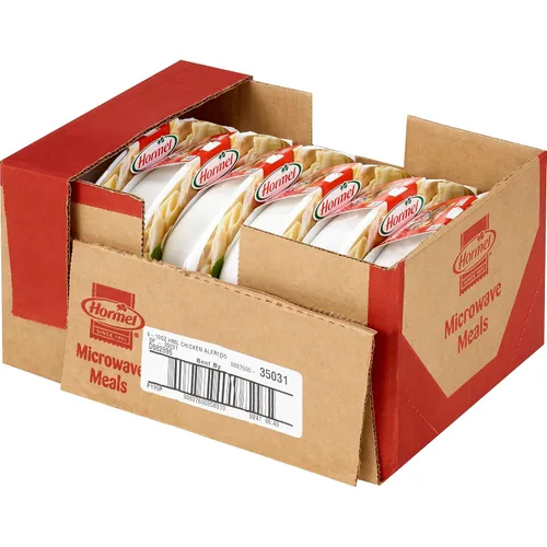 Vista 3 de HORMEL COMPLEATS Chicken Alfredo, bandeja para microondas, 10 onzas (paquete de 6)
