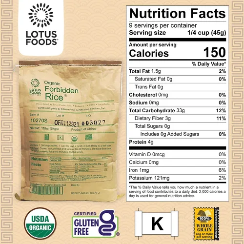Vista 3 de Lotus Foods Arroz