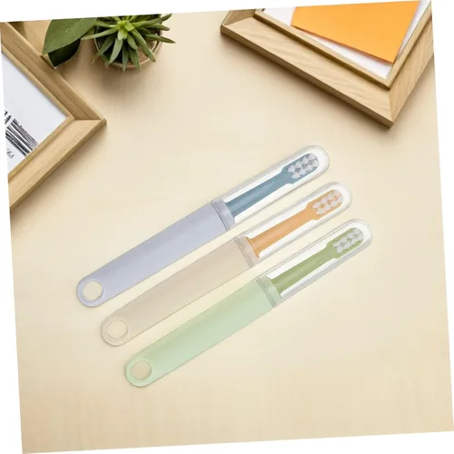 Vista 7 de 3 Pack Double Head PET Toothbrush for Dogs and Kittens