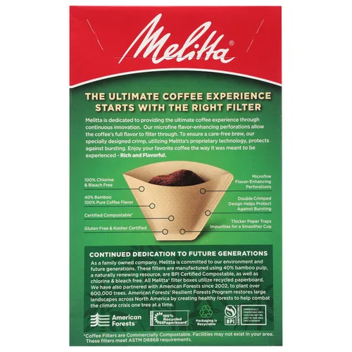 Vista 11 de Filtros de café en forma de cono, de Melitta