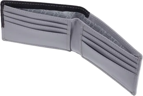 Vista 3 de Skechers Cartera de cuero RFID con bolsillo abatible para hombre