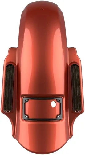 Vista 78 de Advanblack Dominator - Guardabarros trasero estirado para Harley Davidson Touring 2014+, deslizamiento de treet, Road Glide