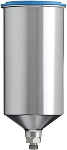 Vista 3 de Iwata - Taza de aluminio 1/4 (junta SST) (6038D)