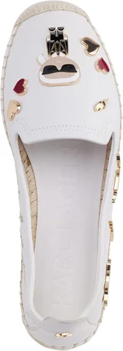 Vista 5 de Karl Lagerfeld Womens Michaela Slip on Espadrille Sandal with Pins