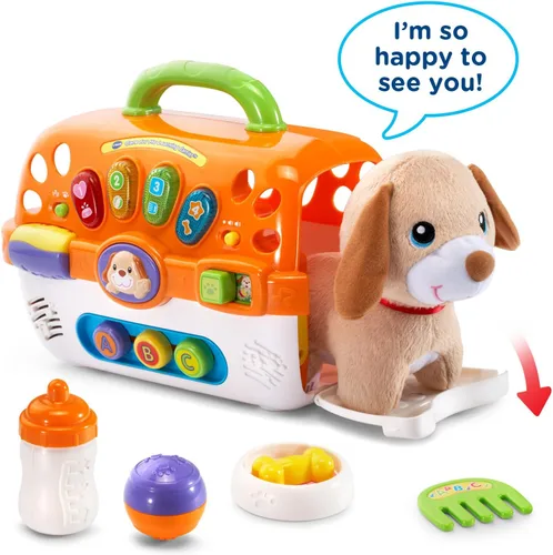 Vista 2 de VTech Care for Me - Juguete portador de aprendizaje, color naranja