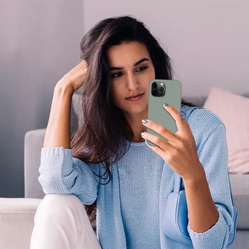 Vista 7 de Cordking Funda diseñada para iPhone 13 Pro Max, Funda Protectora de Teléfono de Silicona Ultra Delgada a Prueba de Golpes