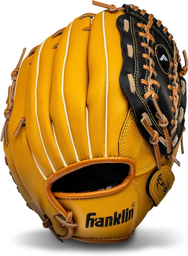 Vista 13 de Franklin Sports Field Master Baseball + Softball Glove - Field Master Adult + Youth Baseball + Softball Mitt - Men's + Women's Gloves - Right Hand
