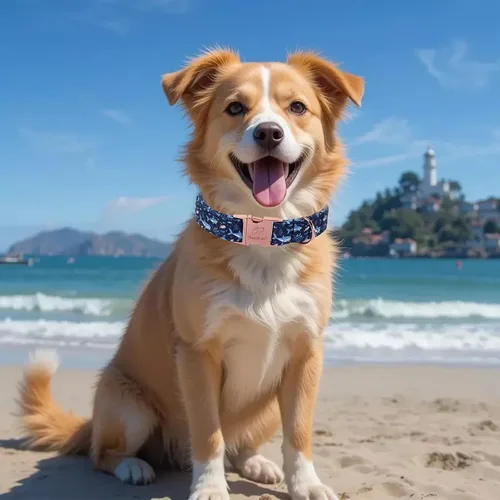 Vista 224 de Collar para perros del 4 de julio, collares patrióticos azules para cachorros y perros pequeños, ligero y ajustable 1776 collares para cachorros