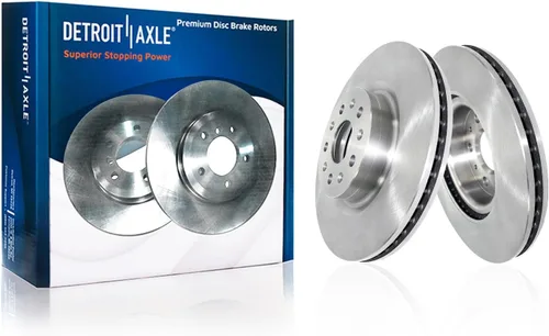Vista 15 de Detroit Axle - 4WD - Rotores de disco delantero de 13.031 in de repuesto para Ford Excursion F-250 F-350 Super Duty 1999-2004 - Juego de 3 piezas
