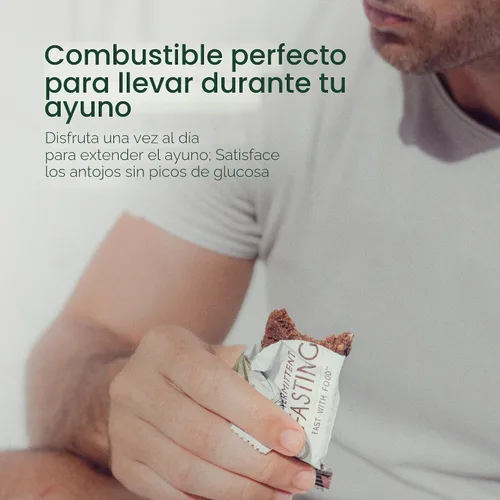 Vista 6 de Prolon Barras de ayuno 0.18 oz de proteína, 0.17 oz de fibra Apto para dieta cetogénica, sin gluten, sin lácteos, a base de plantas Nutrición