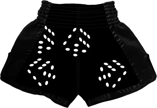 Vista 2 de Roll The Dice Muay Thai Shorts Authentic Men Women Boxing Trunks