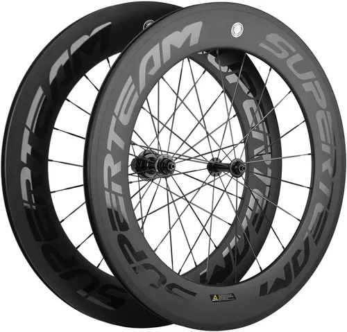 Vista 2 de Superteam - Juego de ruedas de carbono (3.465 in, 0.906 in, 700 c)