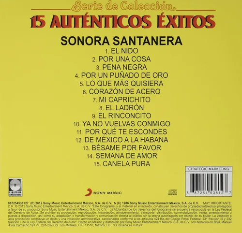 Vista 2 de 15 Autenticos Exitos - Serie De Colección