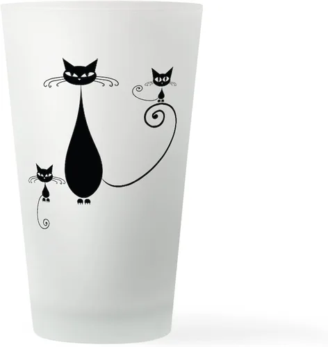Vista 9 de CafePress Otro Black Cat - Vaso de pinta, 16 onzas Transparente - Otro vaso de pinta de gato negro
