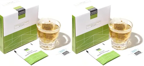 Vista 9 de ChaWuWarmSun -Osmanthus & LongJing Bolsas de té verde, 50 bolsas de té, flores naturales y té roto Natural Osmanthus Flower Blend. Premium Green