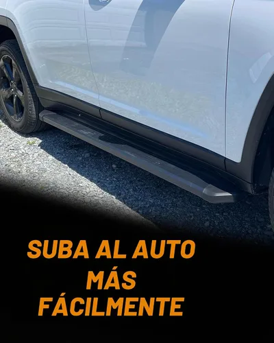 Vista 8 de Estribos para Jeep Grand Cherokee 2022-2026 de 2 filas SWB (excepto 4xe) Negros, de aluminio, pasos laterales