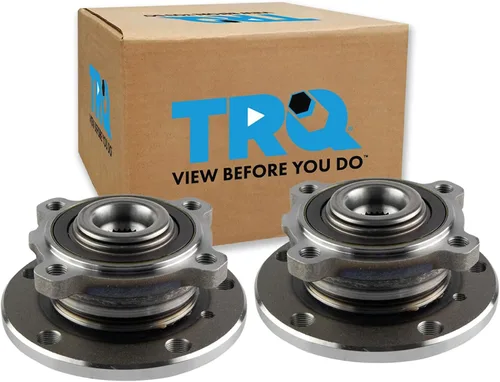 Vista 80 de Conjunto de rodamiento de rueda delantera de 2 piezas y buje TRQ Compatible con Pontiac Solstice 2006-2009 Saturn Sky 2007-2010