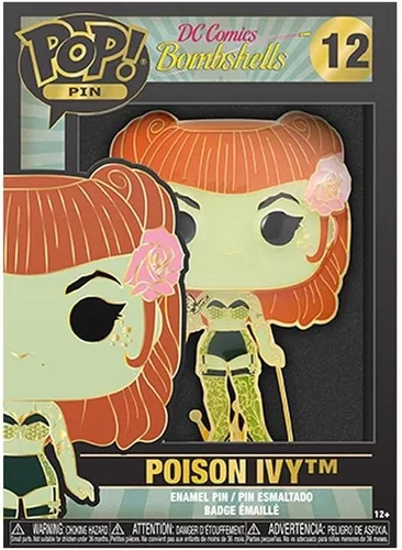 Vista 2 de Funko Pop! Pins: DC Comics - Poison Ivy con Chase (los estilos pueden variar)