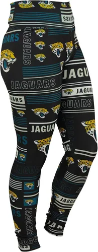 Vista 150 de Zubaz NFL Mallas para mujer de longitud completa de cintura alta básica 1.0