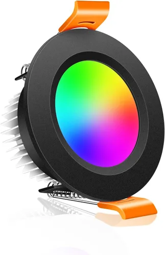 Vista 6 de inShareplus Iluminación empotrable LED de 2 pulgadas, luz regulable de 3 W (equivalente a 35 W), luz blanca diurna de 5000 K, CRI80, lámparas