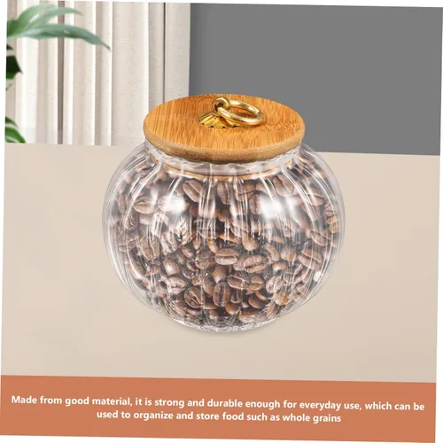 Vista 3 de BESTOYARD Tarro de cristal de calabaza 3pcs Cereales Pasta