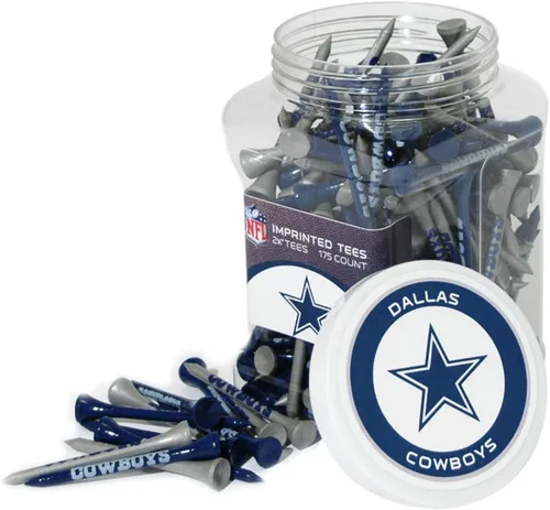 Vista 19 de Team Golf NFL Buffalo Bills Jar Of 175 Golf Tees 2-3/4" Golf Tees, 175 Pack, Regulation Size, Multi Team