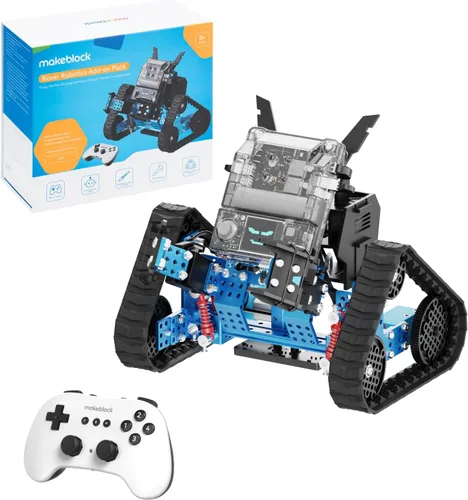 Vista 10 de Makeblock mBot2 Robot de Codificación para Niños, Soporte de Aprendizaje AI con Programación Scratch y Python, Kit de Robótica para Niños de 8 a 12