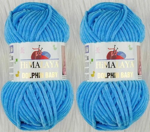 Vista 15 de Himalaya Dolphin 80301 - Ovillo de lana para tejer, 2 madejas, 264 yardas, 2 x 3.53 oz (80301)