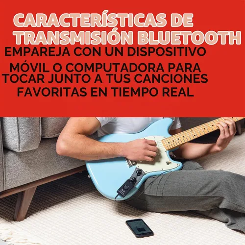 Vista 5 de Fender Mustang Micro Amplificador de Auriculares, con 2 años de garantía
