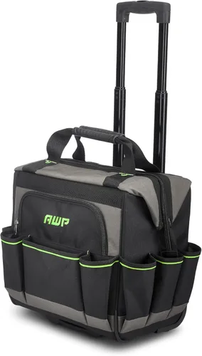 Vista 11 de Bolsas de herramientas AWP, bolsa de herramientas premium, negra, bolsa de herramientas duradera, para profesionales y contratistas