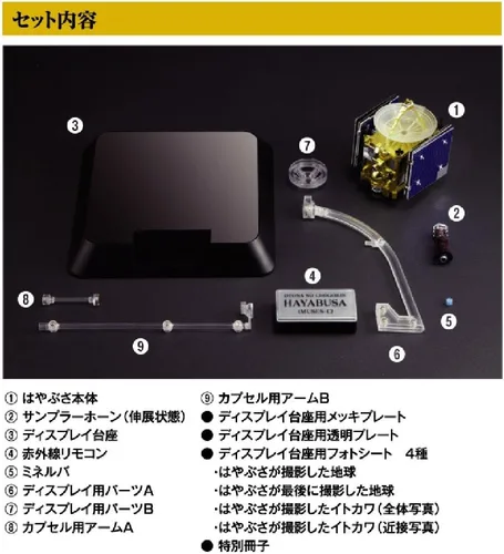 Vista 12 de Bandai Tamashii Nations Hayabusa MUSES-C Probe Otona No Chogokin Figura de acción