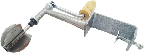 Vista 3 de Odiris Raspador de coco de acero inoxidable (modelo A8L) con cubierta de hoja de plástico