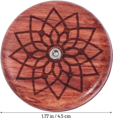 Vista 5 de DOITOOL Cortador de pan cojo de madera, herramienta de corte cojo para panaderos con 5 cuchillas de afeitar, herramienta casera para hornear pan