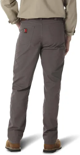 Vista 3 de Wrangler Riggs Workwear Technician Work Utility Pantalones para hombre Carbón