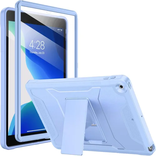 Vista 28 de Soke Funda para iPad de 9ª/8ª/7ª generación de 10.2 pulgadas (versión 2021/2020/2019), con protector de pantalla integrado y soporte, funda