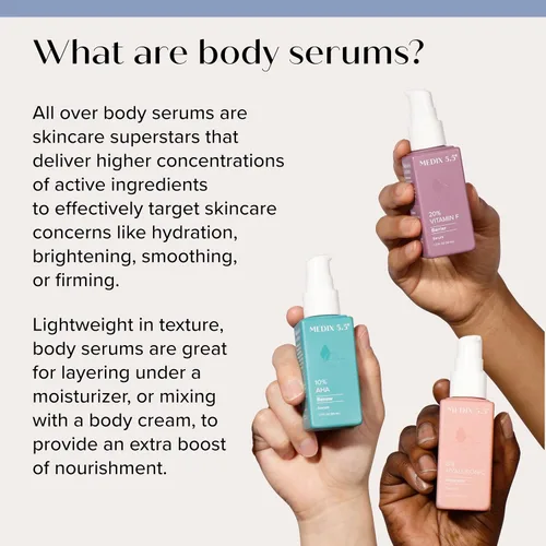 Vista 5 de MEDIX Gel exfoliante para el cuidado de la piel con ácido láctico 10% ácido glicólico y ácido láctico, suero exfoliante para cuerpo y cara AHA