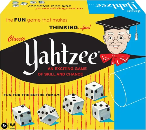 Vista 2 de Juego clásico de habilidad y azar Yahtzee., ninguno , Multicolor Emocionante juego de habilidad y azar, componentes originales, 2 o más jugadores