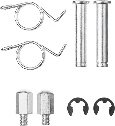 Vista 5 de Kit de soportes para reposapiés delanteros para motociclista para modelos Suzuki GSXR600 GSXR750 2006-2010 (delantero-negro-1)
