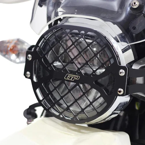 Vista 3 de GP Kompozit Protector de faros delanteros negro compatible con Hero Xpulse 200 2020-2023