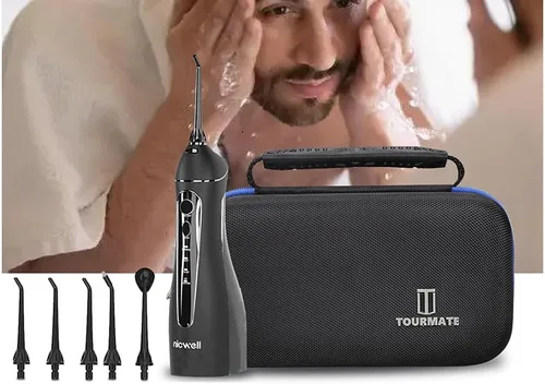 Vista 5 de Tourmate Funda rígida de repuesto para hilo dental Nicwell Water Inalámbrico (Sólo estuche)