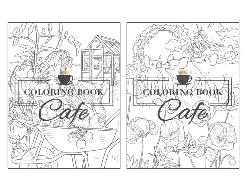Vista 14 de English Countryside An Adult Coloring Book Featuring 50 Scenic Countryside Designs with Beautiful Gardens, Cute Animals and Charming Country Homes
