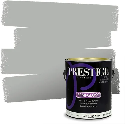 Vista 42 de Prestige Paints - 2 en 1, pintura base y pintura de exterior, P400-D-SW7053