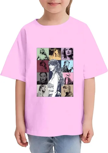Vista 2 de Camisetas 1989 para niños y mujeres, camiseta gráfica de manga corta, regalo para niñas pequeñas y grandes y niños