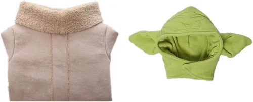 Vista 7 de For us Disfraz de cosplay de bebé con estrella para niños pequeños trajes de Halloween con sombrero