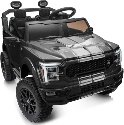 Vista 15 de Ford Shelby F-150 24V - Auto eléctrico para niños de 3 a 6 años Negro