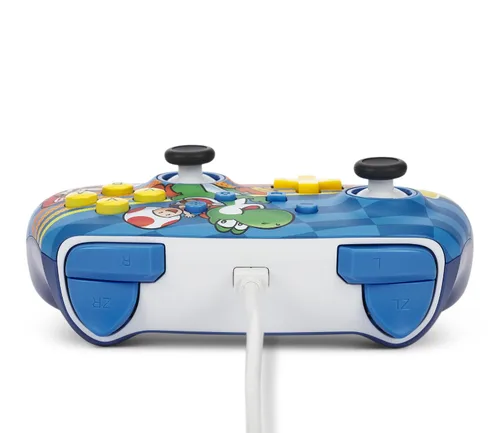 Vista 7 de PowerA Enhanced Nintendo Switch Controller Wired - Mushroom Kingdom Friends, Mario Switch Controller, Mappable Gaming Buttons, Officially licensed