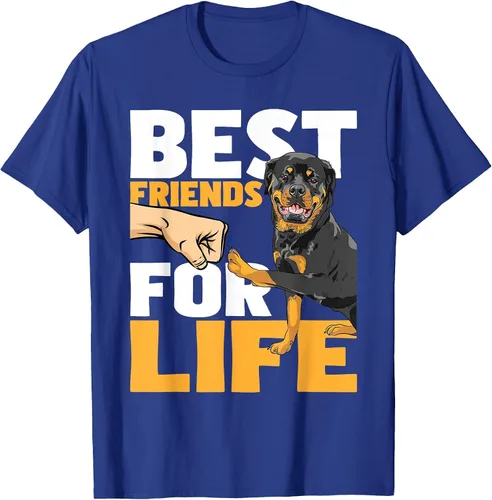 Vista 68 de Best Friends for Life - Rottweiler Animal Dog Lover Breeder T-Shirt